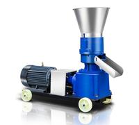 Animal Feed Pellet Machine, 70-120kg/h, Adjustable Pellet Length, Reduces Breeding Costs, Suitable for Soybean Meal, Grains, Straw, Corn, Wheat Bran
