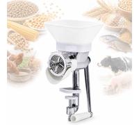 Animal Feed Pellet Machine Manual, 3.5-7mm Crank Design, Spill-Proof, Thickened Die Plate with Table Clamp for Homemade Pet Food Production