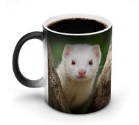 Animal Ferret Magic Coffee Mug Color Changing Cup
