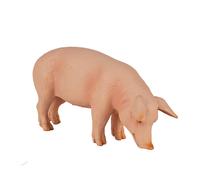 Animal Figure Brown Realistic 9.8x9.8x4.6cm Plastic Forest Farm Wild Boar Toy CE