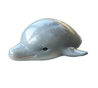 Animal Figures Floating Dolphin Head Sculptures Decorative Item Realistic Outdoor Statue For Pond River Pond Lake Aquarium Swimming Pool Yard Garden Patio Outdoor Landscape Design
