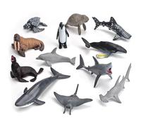 Animal Figures Whales Easter Cake Top Delicate Skin Texture Detailed Appearances Decorations Toy