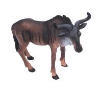Animal Figures Wildebeest - Realistic Small, Model Toy Figure, Creature Statue | Educational Miniature for Kids Party Decoration Gift Favor Creature K
