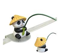 Animal Figurine, Resin Desk Decoration with Panda From, Lawn Decorations - for Garden, Yard, Porch, Balcony, Outdoor, Home, Aquarium, Bathtub, Pond