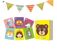 Animal Flash Cards,Animal Alphabet Learning Toys - Preschool Learning Activities for Reading Practice Vocabulary Building Letter Recognition Classroom