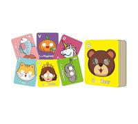 Animal Flash Cards - Animal Preschool Flash Cards,Preschool Learning Activities for Reading Practice Vocabulary Building Letter Recognition Classroom