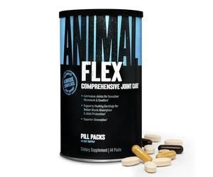 ANIMAL Flex Comprehensive Joint Care - 4 Unique complexes for Joints, Bones, and Cartilage - with Vitamins A and E, glucosamine, Flaxseed Oil, and hyaluronic Acid - 44 Packs