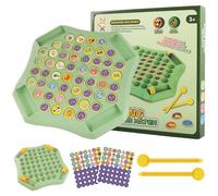 Animal Flip Chess Memory Chess Game,Interactive Funny Educational Kids Toys,Easy Matching Chess Board Game for Kindergarten Gathering Activity, Flip to Win Travel Memory Game