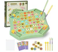 Animal Flip Chess Memory Game, Flip Match Board Games for Kids, Intellectual Matching Game for 2 Players, Funny Family Games for Kids and Adults, Christmas Brithday Gifts