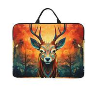 Animal Flower Patterns Laptop case - (16.5 * 12.2 inches), Suitable for Daily Travel, Tourism, Business Trips, Commuting, etc.