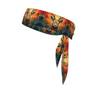 Animal Flower Patterns Sports headband for outdoor running, mountain climbing and cycling forehead protection