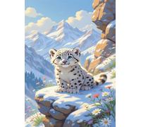 Animal Flower Snow 300 Piece Jigsaw Puzzle for Adults, Creativity, Challenging and Difficult Puzzle, Brain Teaser Puzzles for Adults 300 Pieces for The Whole for Women, Men