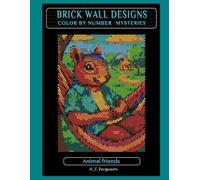 Animal Friends Color by Number book - Premium paper