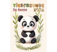 Animal Friends in Asia 2026 Calendar for Kids A4 Panda Snow Leopard Tiger Peacock Orangutan Clown Fish Turtle