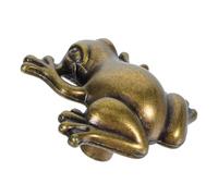 Animal Frog Cabinet Knobs Metal Drawer Pulls in Antique Bronze for Wardrobe Kitchen Cupboard and Nursery Use Single Hole