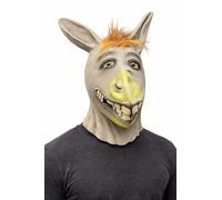 Animal Full Head Masks - Funny Scary Latex Husky Dog, Eagle, Monkey, Donkey, Horse Realistic Mask Fancy Dress For Halloween Party Costume Accessories, White Eagle Mask