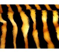 Animal Fun Faux Fur Fabric Material - Bumble BEE (1Mtr-Precut)