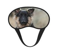 Animal German Shepherd Polyester Sleep Mask,Light Blocking Sleep Eye Mask,Night Sleeping Mask, Eye Blinder