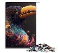 Animal Giant Hornbill Puzzles Pieces for Adults Impossible Jigsaw Puzzles for Adults High-Difficulty Brain Teaser for Teenagers 1000 PCS(75x50cm)