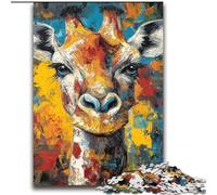 Animal Giraffe 2000 Piece Jigsaw Puzzles for Adults & Teens, for Age 14+ Home Art Decor Family Games Christmas Birthday Gifts (70x100cm)
