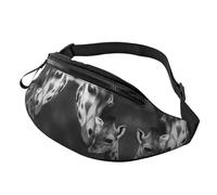 Animal Giraffe Kiss Waist Bag Bumbags for Men Women, Print Polyester Waist Pack for Travel Walking Sport with Adjustable Strap
