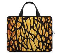 Animal Giraffe Print Laptop Bags Ultra-Thin, Lightweight & Waterproof 13inch Laptop Sleeve, Durable Neoprene Material, Portable Protective Computer Bag with Hand Strap