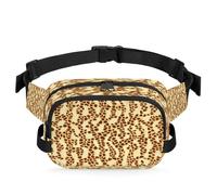 Animal Giraffe Print Waist Bag Multifunction Pack for Travel Sport Running Fanny Pack Bumbag Pouch Purse Belt Bag for Women Men Kids Girls Boys