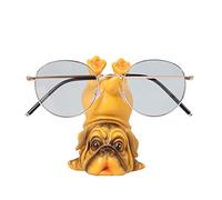 Animal Glasses Holder Resin Eyeglasses Display Rack Ornaments Dog Stand For Home Office Desktop Decoration Glasses Display Stand