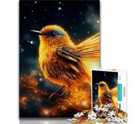 Animal Golden Sparrow 1000 Pieces Jigsaw Puzzles for Adults And Teens,Staycation Kill Time Every Piece Is Unique - Challenging Family Fun Game 38x26cm