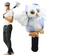 Animal Golf Driver Head Covers | Owl Stuffed Funny Driver Headcover - Funny And Functional Golf Club Covers, Fit Drivers And Fairway Woods