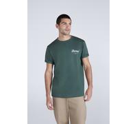 Animal Chase Mens Cotton Relaxed T-Shirt - Lightweight & Breathable, Casual Wear Shirt - Spring Summer Walking, Holiday & Outdoors Green 2XL