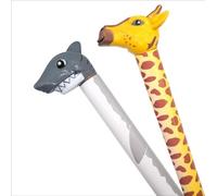 Animal Groan Tube Toy, Makes Groaning Noise When Tipped, Assorted Designs, 41cm - 1 Sent At Random