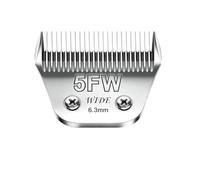 Animal Grooming Wide Blades ，Compatible with Andis,Compatible for Oster ，A5,Compatible for Wahl， km10 Clippers Stainless Steel Blades for Pet,Dog,Cat,Horse(4fw)