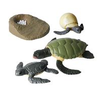 Animal Growth Cycle Toys - Evolution Learning Figurine Kit, Educational Model Set | PP Detailed Painted Science Aid Butterfly Moth Frog Turtle Ant Life Stages Display Figures Suitable