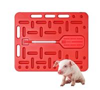 Animal Guide Panel with Livestock Sorting Paddle, Lightweight Livestock Sorting Panel for Pig, Cattle, Sheep, Goats, Large Pig Divider Board with Rounded Hand(Small)