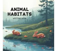 Animal Habitats Writing and Drawing Book: Educational Workbook for 1st Graders - Explore the Ocean, Forest, Desert, and More While Practicing Handwriting, Vocabulary, and Science Skills!