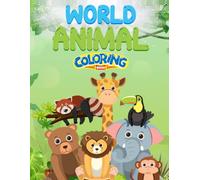 Animal Habits Coloring Worksheet: 50 Educational Pages Exploring How Animals Eat, Sleep, and Live in the Wild