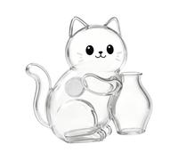 Animal Hair Memorial - Cute Clear Keepsake Holder with Magnetic Back, Storage for Cat Whiskers, Animal Memory Collection, Decorative | For Cooling Slant