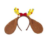 Animal Hairband For Halloween Carnivals Props Headband Cartoon Plush Animal Hairhoop Christmas Party Gathering Headpiece Party Costume Hairband