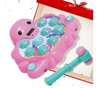 Animal Hammer Game - Beating Game - Squid Shape Hand Eye Coordination Educational Game for Children Preschool Home On the Go Girls Boys Development Skills