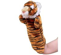 Animal Hand Fabric Puppets - 17x40cm Cute Creature Characters, Learning Activity Dolls, Entertaining Finger Puppet Set, Creative For Play Accessories | Toddls Preschoolers Home Education Group Less