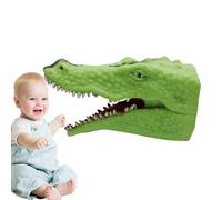 Animal Hand Puppet Puppet - Realistic Cartoon Crocodile Animal Puppets - Soft Animal Head Hand Puppet Toy Beach Bath Toys