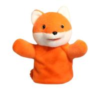 Animal Hand Puppet, Soft Head Glove Stuffed Toy for Classroom Show, Stage Performance, and Play- Fox