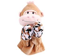 Animal Hand Puppets, Animal Hand Puppet with Sounds and Boxing Action, Toy Plush Stuffed Doll Educational Role Play Storytelling for Birthday