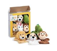 Animal Hand Puppets For Kids Learning Resources - Soft Plush Animal Puppets For Children - Educational Storytelling Emotions Toy Puppet Theatre Classroom Nursery Play Gift