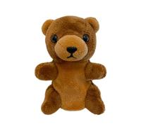 Animal Hand Puppets, Fox Finger, 3.54 inches Bear Plush, Soft Interactive, Cute Design, Fun Imaginative Pretend Play Storytelling Toys for Kids Children Classroom Family Show