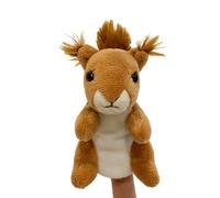 Animal Hand Puppets, Fox Finger, 3.54 inches Bear Plush, Soft Interactive, Cute Design, Fun Imaginative Pretend Play Storytelling Toys for Kids Children Classroom Family Show