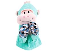 Animal Hand Puppets - Kung Fu Animal Hand Puppet with Sounds and Boxing Action | Toy Plush Stuffed Doll Educational Role Play Storytelling for Children