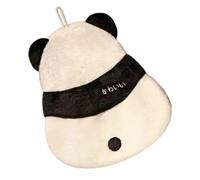 Animal Hand Towel - Hangable Super Absorbent Coral Fleece Puff, Bee Panda Character Microfiber Washcloth With Hanging Loop, Cute Fast Drying Face Cleaning Cloth - For Kids Bathroom Kitchen