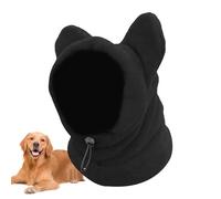Animal Hat - Thermal Small Breed Toque, Breathable Crochet Dog Apparel with Thick Insulated Fabric, Stylish Decoration Snood, Ideal for Festival Holiday Costume Party